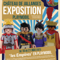 Affiche exposition playmobil chateau de jallanges empires 2023 dominique bethune web